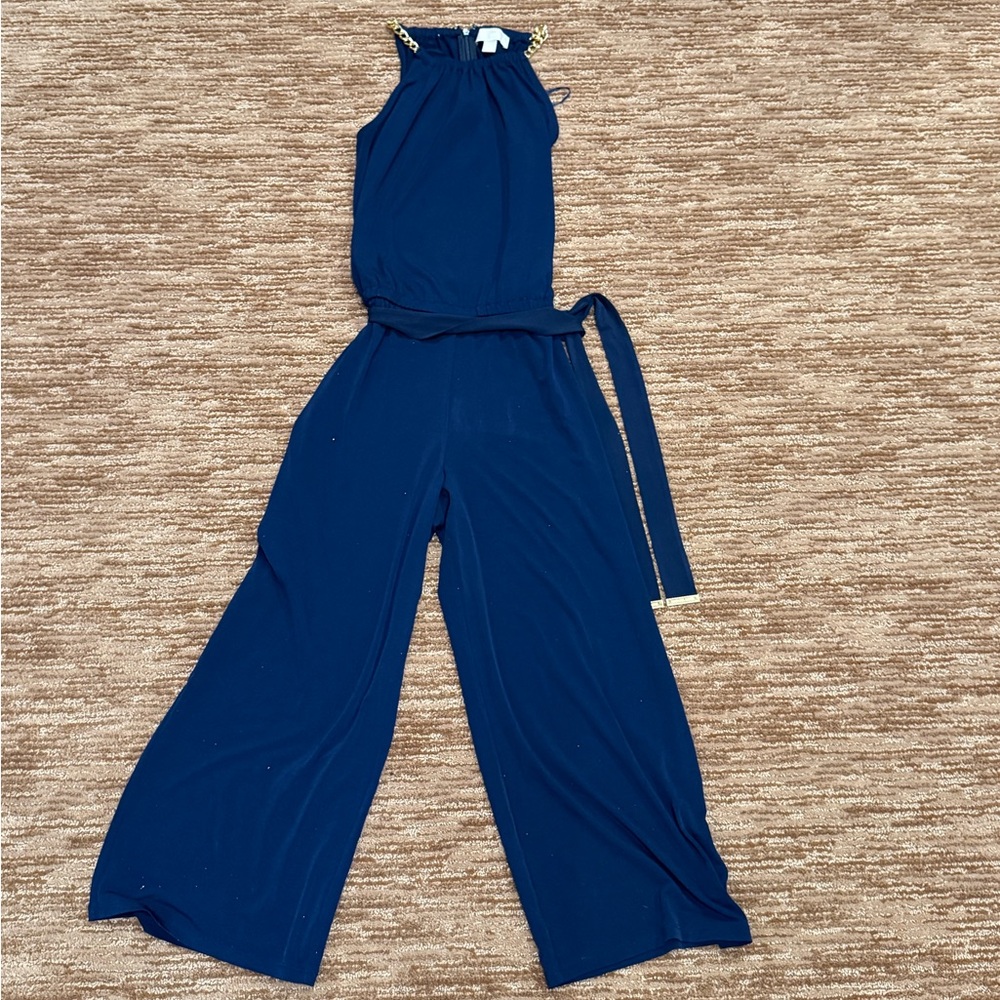 Michael Kors Navy Blue Jumpsuit
